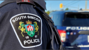 South Simcoe police are on-scene of a police investigation in Innisfil. (SOUTH SIMCOE POLICE/TWITTER)