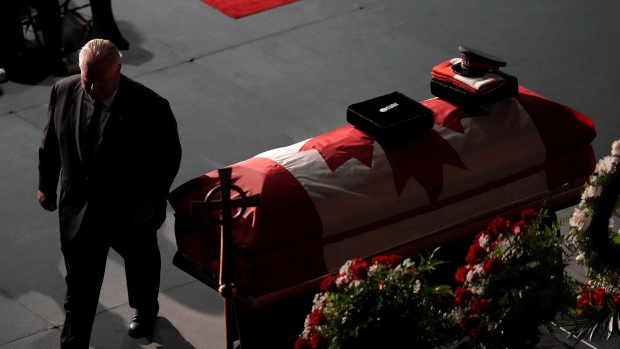 Ford, Barrie funeral