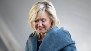 Mississauga Mayor Bonnie Crombie attends an announcement at Mississauga Hospital in Mississauga, Ont., on Wednesday, December 1, 2021. THE CANADIAN PRESS/Chris Young 