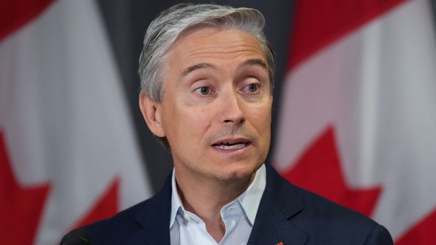 Canada’s industry minister Francois-Philippe Champagne says he’s confident Canada and the United States can work out their differences over the Nexus trusted-traveller program. Champagne speaks during a news conference in Vancouver on September 7, 2022. THE CANADIAN PRESS/Darryl Dyck