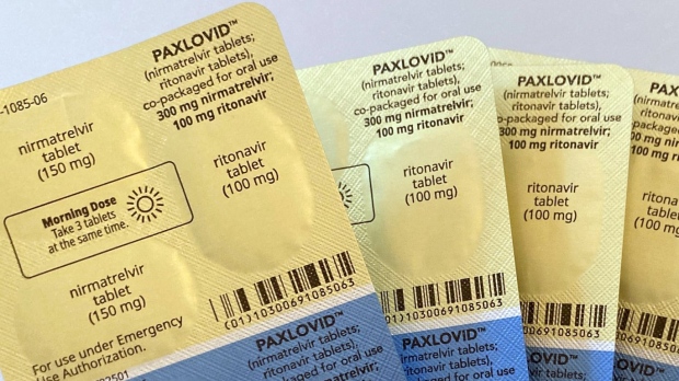 Doses of the anti-viral drug Paxlovid