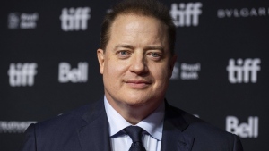 FILE - Brendan Fraser attends the TIFF Tribute Awards during the Toronto International Film Festival in Toronto on Sept. 11, 2022. Fraser, whose performance in “The Whale” has made him a likely awards candidate this year, says he won't attend the Golden Globes in January if he's nominated. (Photo by Arthur Mola/Invision/AP, File)