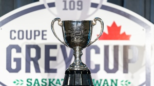 The Grey Cup trophy
