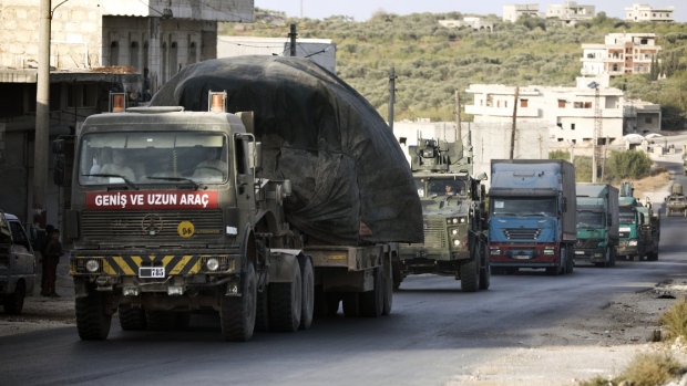 Turkish military convoy