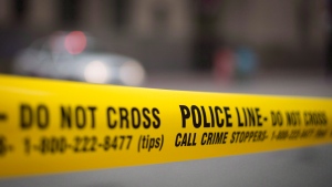 Police tape is shown in Toronto in 2017. THE CANADIAN PRESS/Graeme Roy