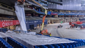 Phase one of a multi-year, $300 million renovation of the Rogers Centre. (Toronto Blue Jays) 