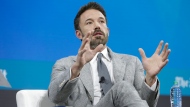Ben Affleck, here in New York last month, likened Netflix's model for moviemaking to an 'assembly line.' (Thos Robinson/Getty Images)