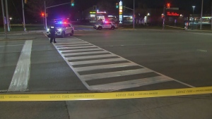 A female has been taken to a local hospital after she was struck by a vehicle in Mississauga.