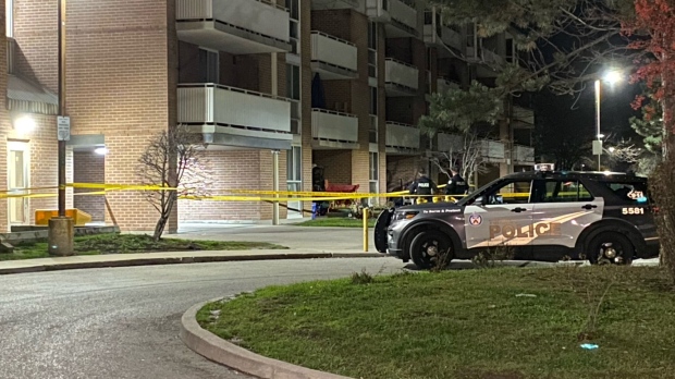 Toronto police are investigating after one person was fatally stabbed at 1275 Danforth Ave. on Dec. 6.
CREDIT: MIKE NGUYEN