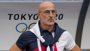 Spain's coach Jose Luis de la Fuente
