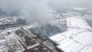 Russia mall fire
