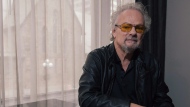 Myles Goodwyn of April Wine poses for a portrait while promoting his new memoir, just Between You and Me, in Toronto. (THE CANADIAN PRESS/Galit Rodan)