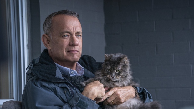 Tom Hanks in a scene from "A Man Called Otto."