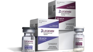 This Dec. 21, 2022 image provided by Eisai in January 2023, shows vials and packaging for their medication Leqembi. On Friday, Jan. 6, 2023, U.S. health officials approved Leqembi, a new Alzheimer’s drug that modestly slows the brain-robbing disease. The Food and Drug Administration granted the approval Friday for patients in the early stages of Alzheimer's. (Eisai via AP)