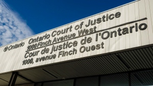 The Ontario Court of Justice is pictured in Toronto on Friday, Sept. 14, 2018. THE CANADIAN PRESS/Christopher Katsarov 