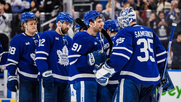Marner gets 500th point, Maple Leafs beat Red Wings 4-1 - The San