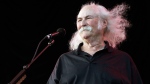 Musician David Crosby performs during a benefit concert for the City Parks Foundation at Central Park Summer Stage, Tuesday, July 29, 2008, in New York. (AP Photo/Diane Bondareff) 