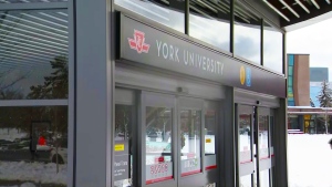 York University subway station entrance is seen in this undated photo.