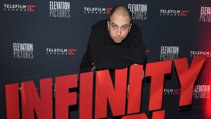Director Brandon Cronenberg attends the "Infinity Pool" Canadian premiere held at Scotiabank Theatre in Toronto, on Wednesday, Jan. 25, 2023.THE CANADIAN PRESS/HO, George Pimentel
