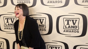 Cindy Williams arrives to the TV Land Awards 10th Anniversary in New York on April 14, 2012. Williams, who played Shirley opposite Penny Marshall's Laverne on the popular sitcom "Laverne & Shirley," died Wednesday, Jan. 25, 2023, in Los Angeles at age 75, her family said Monday, Jan. 30. (AP Photo/Charles Sykes, File)