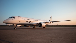 Embraer E195-E2 aircraft (Porter Airlines)