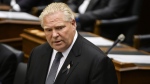 Ontario Premier Doug Ford says he has met with the province's attorney general and solicitor general on ways to "support" the bail system. Ford speaks inside the legislature, in Toronto on Wednesday September 14, 2022.THE CANADIAN PRESS/Christopher Katsarov