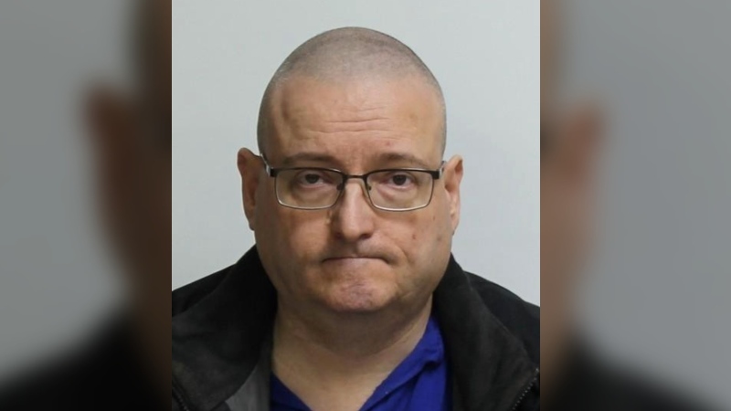 John Moyer, 56, of Toronto, has been arrested and charged in a historical child sexual assault and child sexual abuse material investigation  (Toronto Police Service photo)