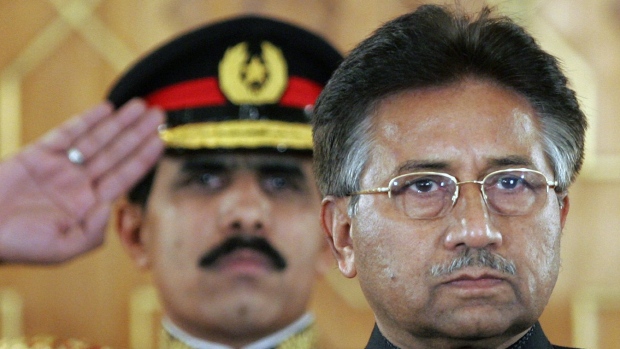 Pakistan's President Pervez Musharraf