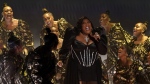 Lizzo performs a medley at the 65th annual Grammy Awards on Sunday, Feb. 5, 2023, in Los Angeles. (AP Photo/Chris Pizzello)