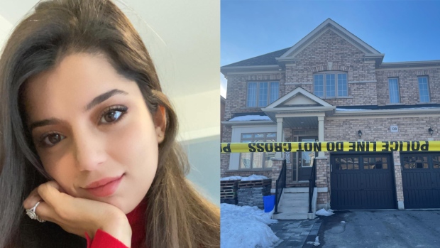 26-year-old Rafad Alzubaidy (left) is one of the two people found dead in a Bowmanville home on Feb. 4, 2023. (Supplied/Corey Baird/CTV News Toronto)
