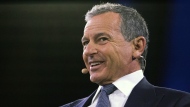 FILE - Bob Iger speaks at the Bloomberg Global Business Forum, Sept. 25, 2019, in New York. The Walt Disney Co. says it will cut about 7,000 jobs as part of a “significant transformation” announced by CEO Iger. The job cuts amount to about 3% of the entertainment giant's global workforce and were announced Wednesday, Feb. 8, 2023, after Disney reported quarterly results that topped Wall Street’s forecasts. (AP Photo/Mark Lennihan, File)