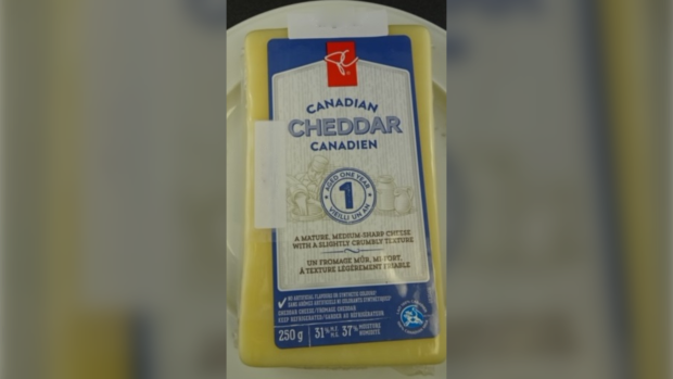 PC brand "Canadian Cheddar" cheese