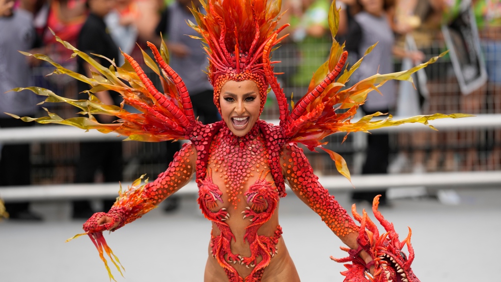 Brazil's glitzy Carnival is back in full form after pandemic 