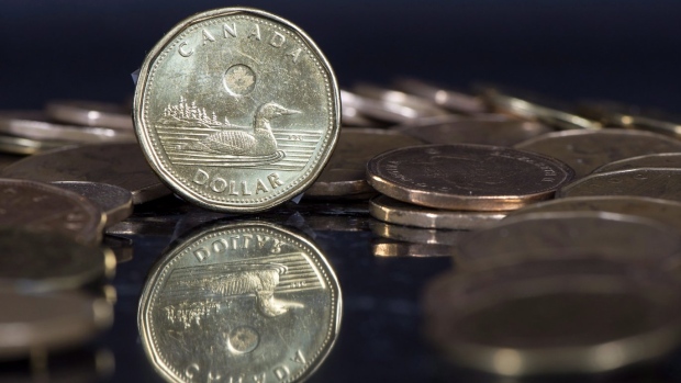 Canadian dollar coins