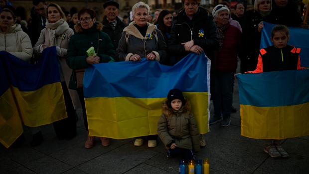 Ukraine tribute