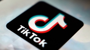 FILE - The TikTok app logo appears in Tokyo on Sept. 28, 2020. U.S. government bans on Chinese-owned video sharing app TikTok reveal Washingtonâ€™s own insecurities and are an abuse of state power, a Chinese Foreign Ministry spokesperson said Tuesday, Feb. 28, 2023.(AP Photo/Kiichiro Sato, File)