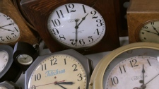 clocks forward an hour on Saturday night