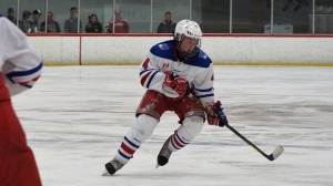 Supplied photo of Ben Teague playing for the Oakville Rangers Hockey Club.