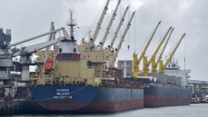 The Eaubonne bulk carrier ship 