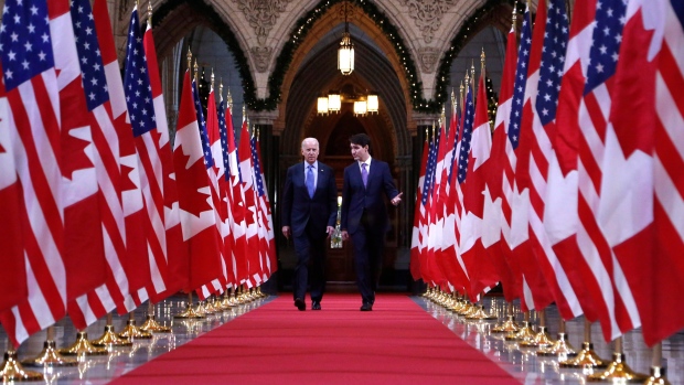 Beter laat dan nooit: Trudeau krijgt eindelijk een huisbezoek van de president van de Verenigde Staten