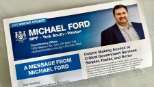 Michael Ford newsletter