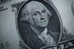 U.S. one dollar bill