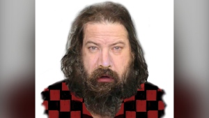 A composite sketch of a suspect wanted in a hate-motivated assault on the TTC. (Toronto Police Service)