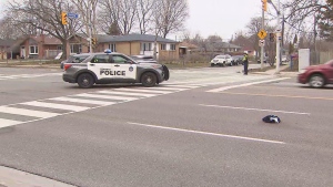 Toronto police are investigating after a pedestrian was struck in Scarborough.
