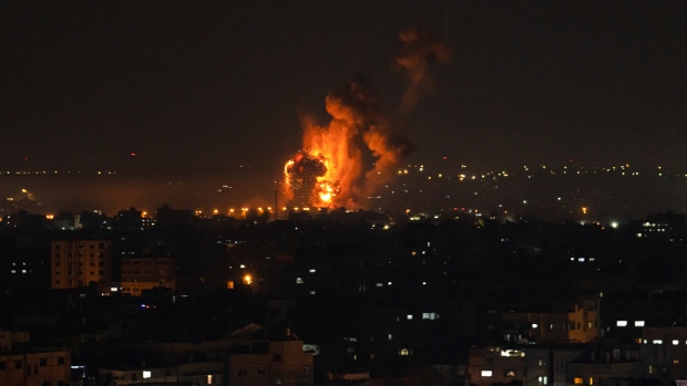 Gaza hit by Israeli airstrike
