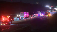 Highway 401 crash
