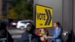 Voters line up outside a voting station to cast their ballot in the Toronto's municipal election in Toronto on Monday, October 22, 2018. Fifty candidates have registered to run in Toronto's mayoral byelection, set for June 26. The race was triggered after John Tory resigned in February following an admission of an affair with a staffer.THE CANADIAN PRESS/Chris Young