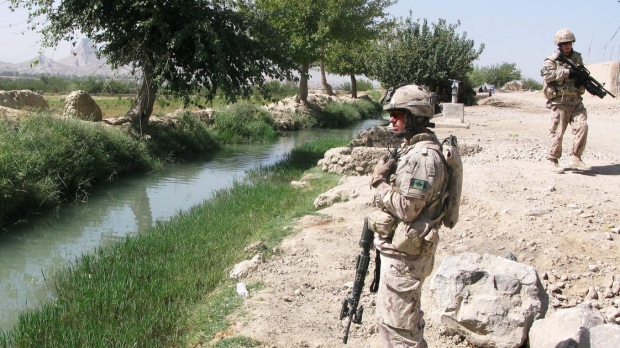 Canadian soldiers in Kandahar