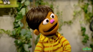 TJ, a new Filipino muppet, recently made his debut on "Sesame Street." (Sesame Street/YouTube)