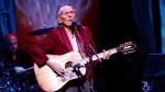 Gordon Lightfoot's live album is set for release July 14. "At Royal Albert Hall" is an unedited live recording of his performance at the venue in London in 2016. Lightfoot is shown performing at Massey Hall in Toronto on November 25, 2021. THE CANADIAN PRESS/Cole Burston